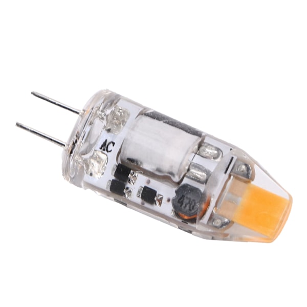 G4 LED-lampa 2W 300LM Bi-stiftlampa Ej dimbar för Chandelier AC DC 12V (Varmvit 2700K-3100K)