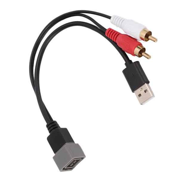 Bilradioadapterkabel MP3-ingång Ljudkonvertering Extrakabelbyte för Nissan