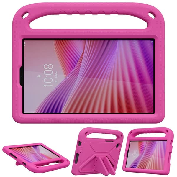 Lenovo Tab One Kids Case with Handle and Stand Pink Rosa Rosa pink