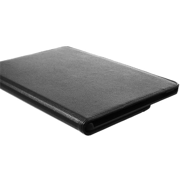Compatible with Lenovo Idea Tab 11" 360 Litchi Case Black Svart Svart black