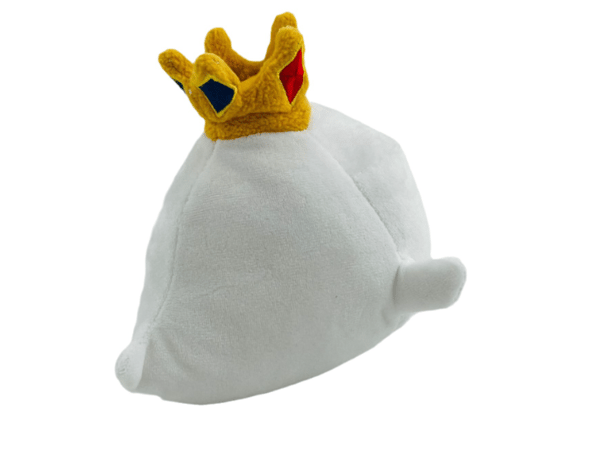 Ghost King Boo Plyschleksak Plyschdocka, Ghost Boo Gosedju Crown Ghost