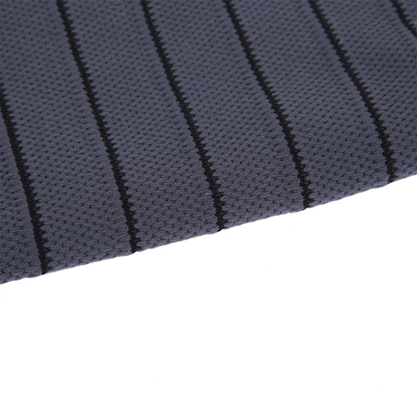 Knäskydd i stickad nylon, elastiskt och andningsbart för utomhussporter (Röd S)