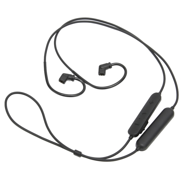 Kuulokkeiden BT-sovitinkaapeli Pienen viiveen langattoman kuulokkeen kaapeli mikrofonilla ja ohjaimella ++