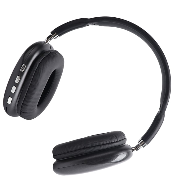 Langattomat Bluetooth -kuulokkeet Bluetooth 5.0 ja EDR-stereomelua vaimentavat Kevyt taitettava Bluetooth kuuloke, musta tyyppi 10.0