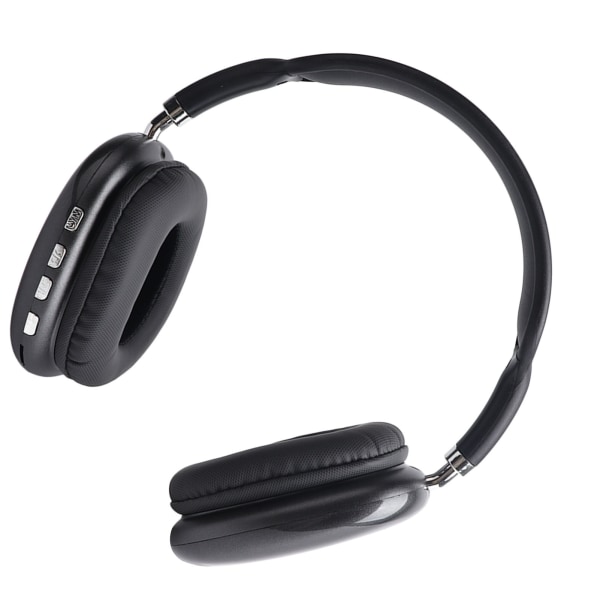 Trådløst Bluetooth Headset Bluetooth 5.0 og EDR Stereo Noise Cancelling Letvægts sammenfoldelig Bluetooth-hovedtelefon Sort Type 10.0