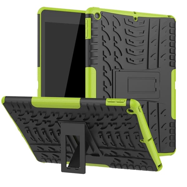 iPad 10.2 2019/2020/2021 Skal Robust Ställ Grön Green Green Grön