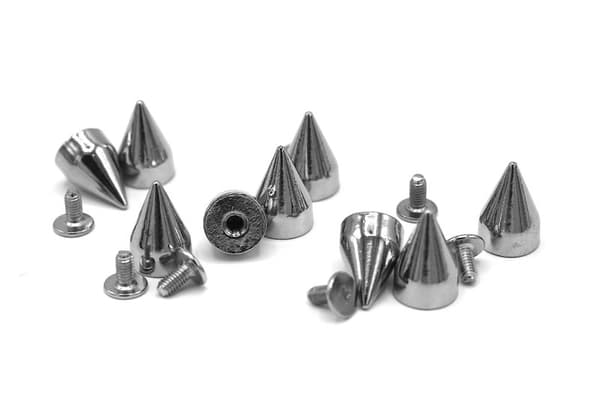 Spidse nitter sølvfarvede[BEMS] Silver silver