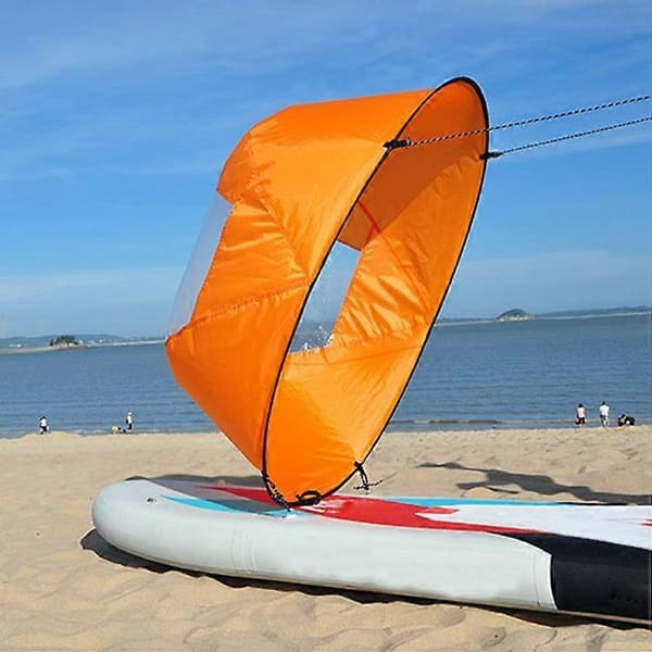 42 tommer kajaksejl medvind paddleboard sejl Blue Paddle Board Sail(Blue)