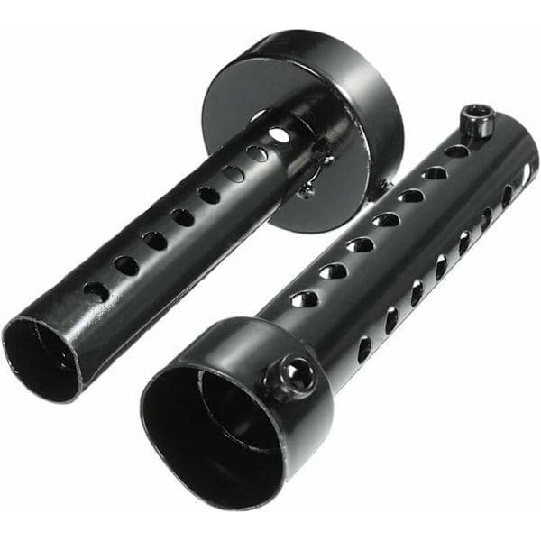 2 stk 48 mm universal motorcykeludstødningslyddæmper DB Killer udstødningsrørsystem