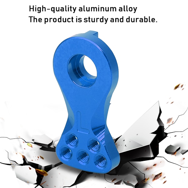 Styrarm i metall av aluminiumlegering 23T Passar för 1/10 1/8 bilmodell (Blå N10228NB)