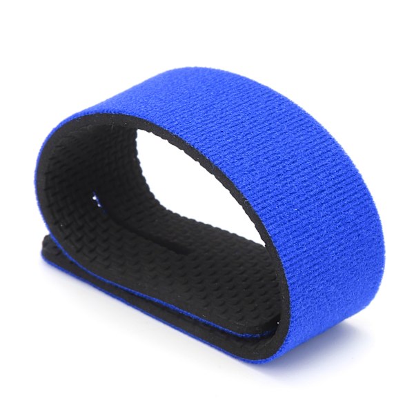 10 stk Fiske Stang Bærestropp Neopren Sling Elastisk Justerbar Fiskeutstyr Holder Blå