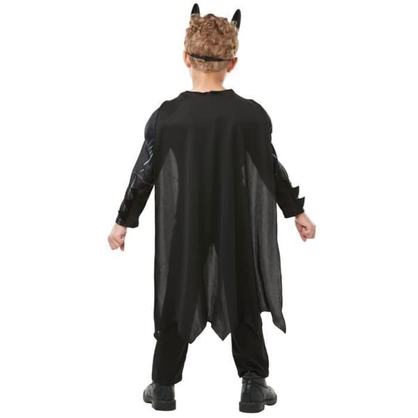 Deluxe Batman-kostyme med maske for gutter - 9 til 10 år (134 til 140 cm) 5-6 years old