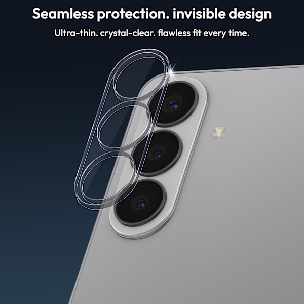 【BEMS】2-pack Compatible with Samsung S26 Camera Lens Protector - Tempered Glass 9H - Super Quality 3D