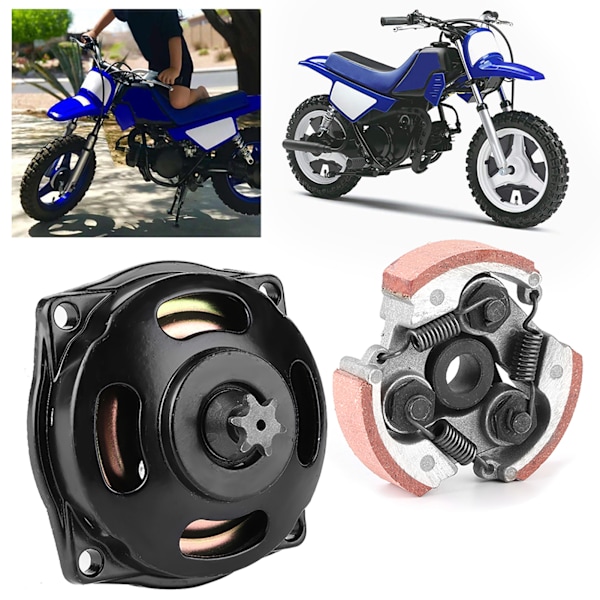 6-tänders kopplingstrumma växellådssats Passar för 47 49cc Mini Moto Quad Pocket Bike