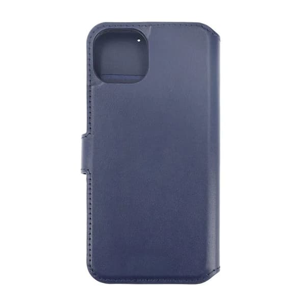 【BEMS】Kompatibel med iPhone 15 Pung Etui Læder Rvelon - Blå Marinblå blue