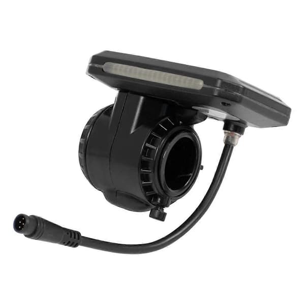 Elektrisk Scooter LCD Display Måler 36V-60V Panel Display Dashboard Kompatibel med Kwheel S12 G Booster E-Scooter Black