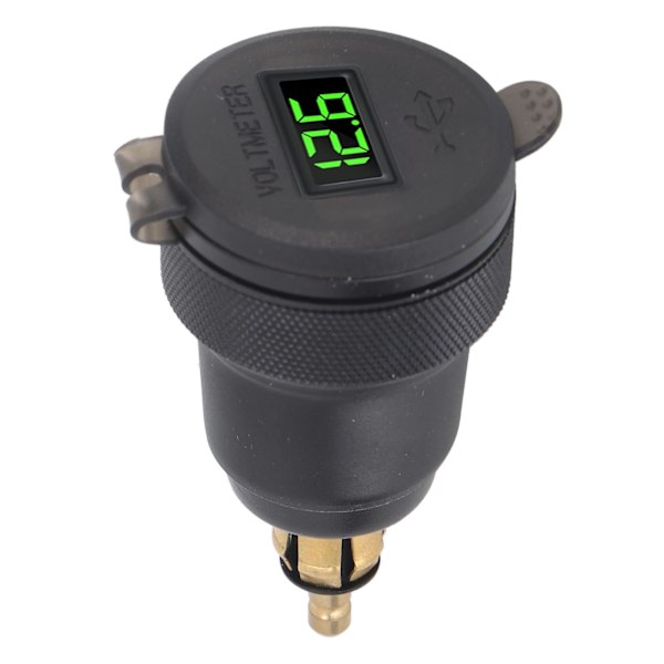 USB Billader QC3.0 PD Port Hurtiglading Strømadapter Lader for 1 2 3-serien DC12 til 24V EU-grensesnitt Grønn