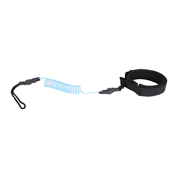 Stand Up Paddle Board Spiralformet Benrem / Surfbræt Leash (blå)