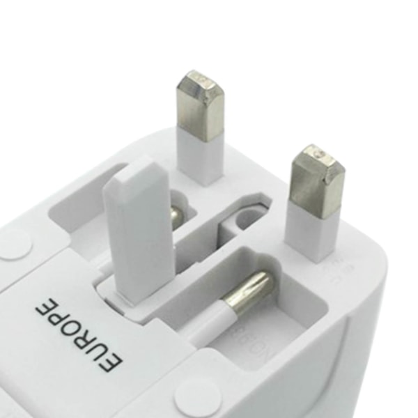 World Travel Power Plug Adapter Bærbar multifunksjonell 4 i 1 US UK EU Plug Travel Adapter Converter /