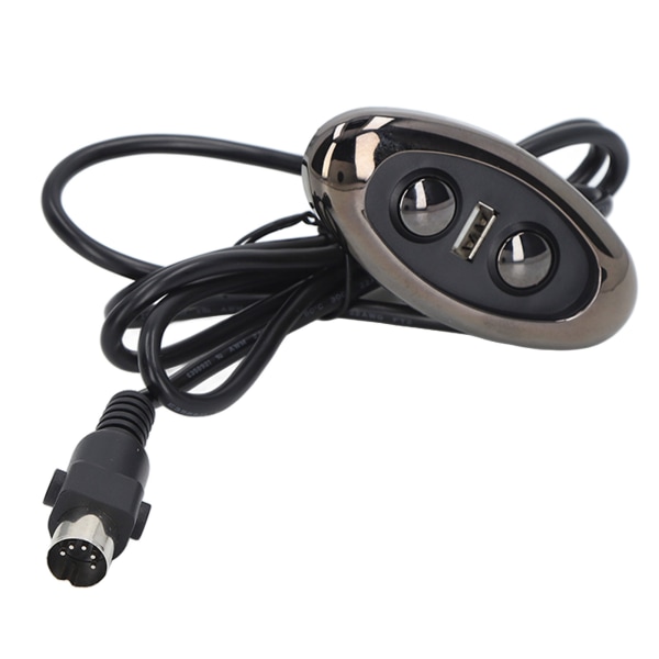 Elektrisk sofacontroller LED-baggrundsbelysning Enkel USB-opladningsport 5-benet elektrisk hvilestolskontakt til elevatorstol /