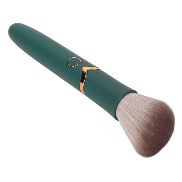 TIMH USB oppladbar sminkebørste 10 gir mykt, luftig hår elektrisk skjønnhetsbørste Grønn