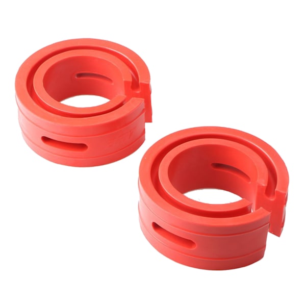 2 st Bilfjäder stötdämpare Flexibel gummistötfångare Stötbuffert Power Cushion Spiralfjäder Spacer D