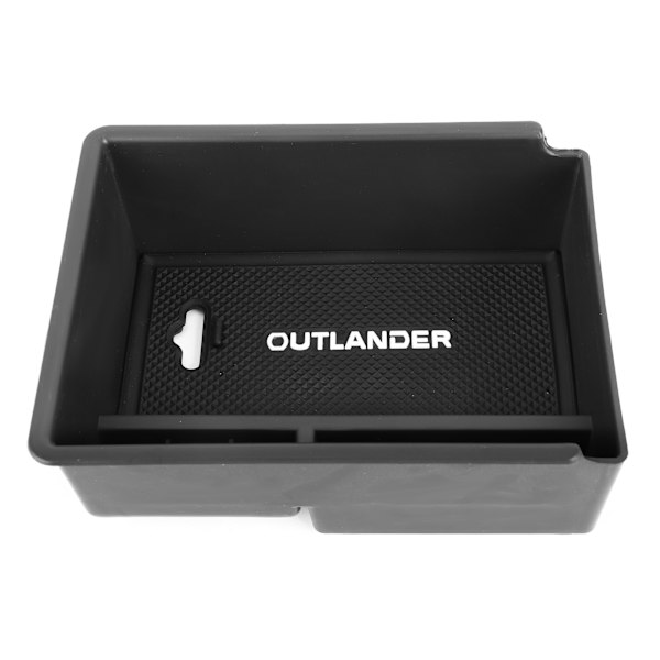 Auto Central Console Förvaringsbox Armstödsbricka Passar för Mitsubishi Outlander 2019-2020