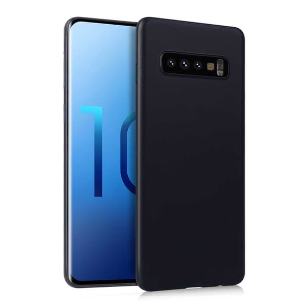 【BEMS】Tyndt Sort Galaxy S10e Cover Mobilcover 1mm TPU sort black