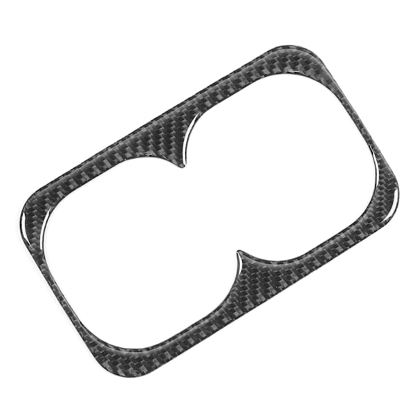 Bakre kopphållare Trim Armstöd Flaskförvaring Kolfiberlock Passar för Mitsubishi Lancer 08-16
