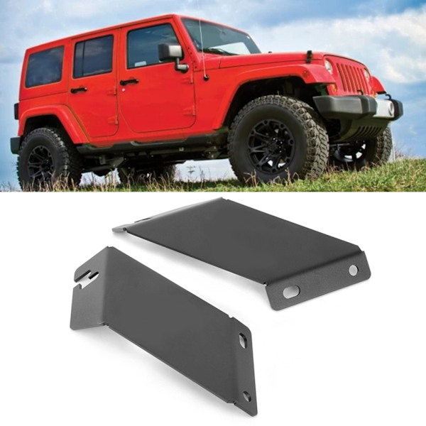 2 stk. LED-lysstangbrakett for Jeep Wrangler JK 2007-2017