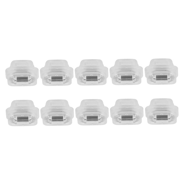 10 st Plast bildörr Insats Trim Strip Grommets Clips Card Inlay för E46 E90 E91 E92 E93
