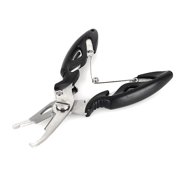 Fiskepliers, Split Ring-Sax, Trådlinjeskärare, Krokhållare, Tackle Bag Svart
