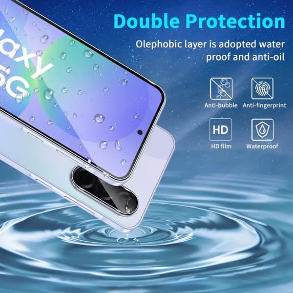 【BEMS】3-Pack Compatible with Samsung Galaxy A36 Screen Protector Tempered Glass Premium transparent usb-c