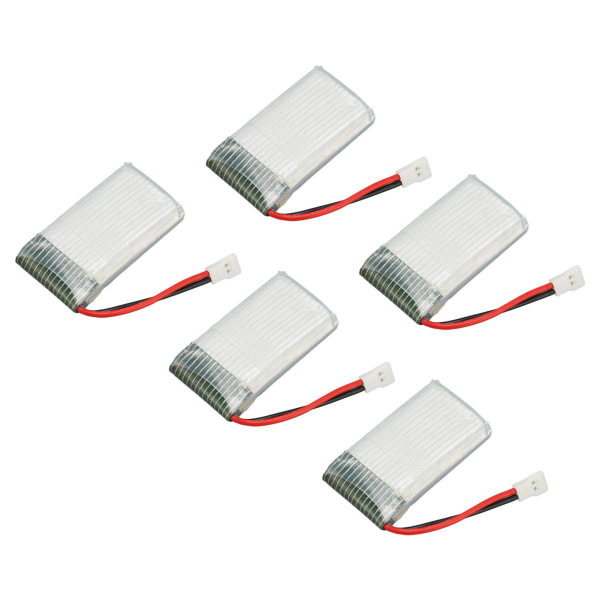 TIMH 5PCS 802540 800mAh RC Drone Bärbart RC UAV Backup-batteritillbehör för SYMA X5C 1 X5 X5SC X5SW M68 K60