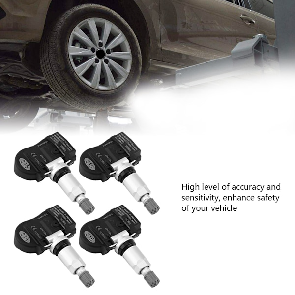 56053030AC 4 st bil TPMS Däcktrycksövervakningssensor för Mitsubishi Lancer Outlander