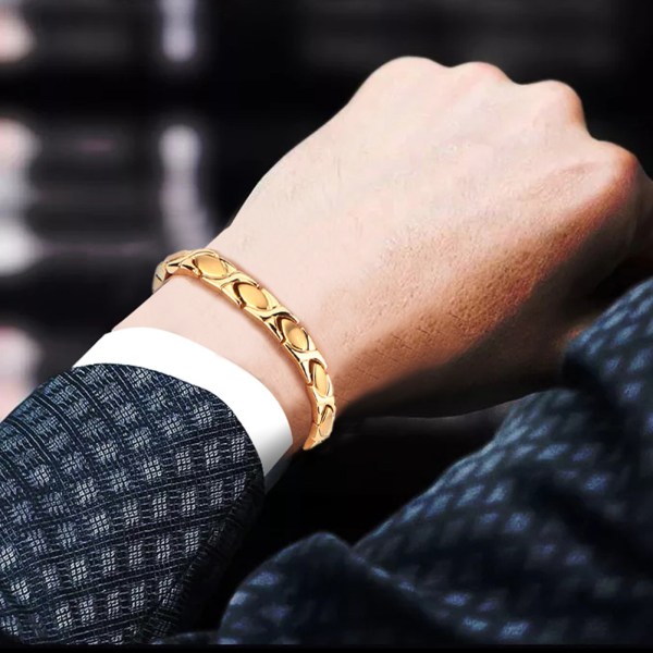 Mænd Kvinder Healing Smykker Magnetisk Terapi Anti-Træthed Vægttab Armbånd Bangle Gave