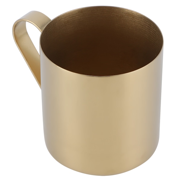 Cocktailkrus i rustfritt stål - 400 ml gullbar drikkevare