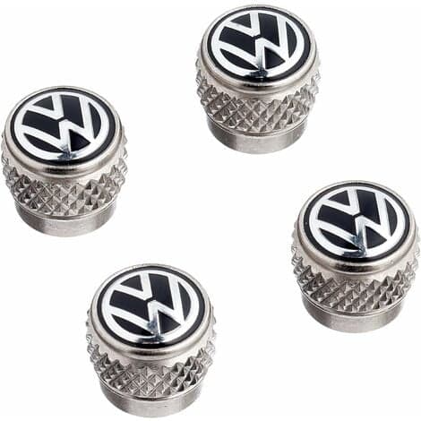 Volkswagen 000071215D - Ventilhætter med VW-logo - Til gummi