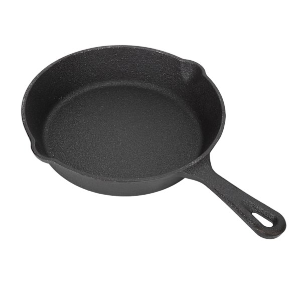 For-krydret støbejernspande - Jævn varmefordeling - Nem madlavning - 10cm/3.9in