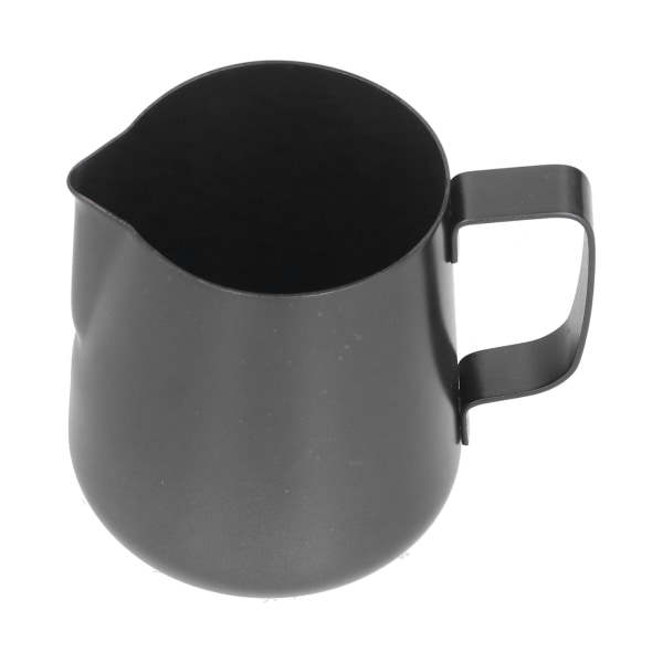 Tyk skumkop i rustfrit stål Kaffe Kunstkande Mælkeskummende kande med spids tud350ML /