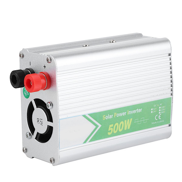 DC12V till AC220V 500W Smart Power Converter LED Multi Protection Safety Car Inverter