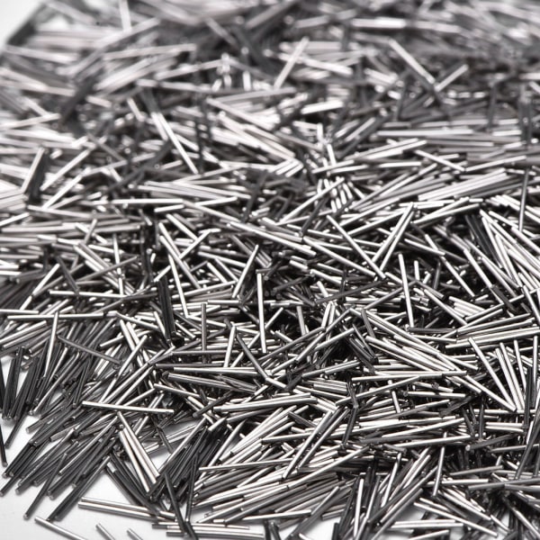 0,3 mm 100 g smykkepolerer i rustfritt stål Finishing Pin Polering Media Pins Magnetisk tumbler/
