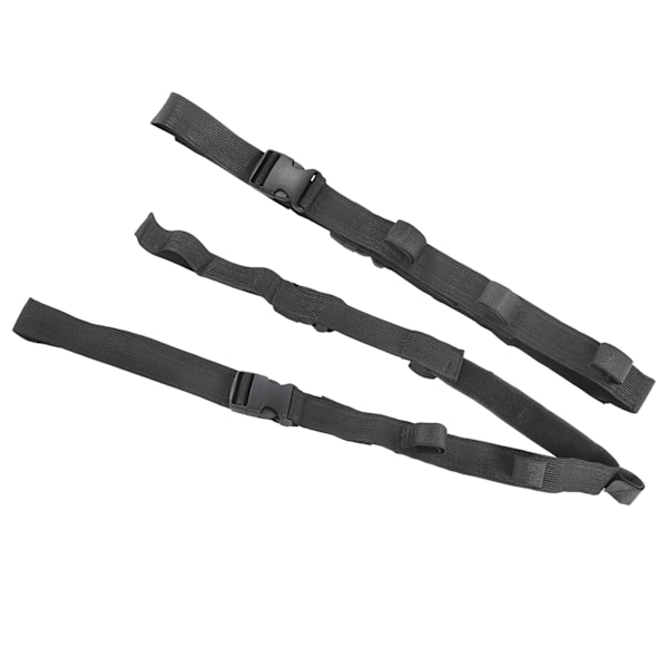 2 stk. Bil Fiske Stang Holder Justerbar Fiksering Bil Fiske Stang Holder Rem Bærbar Stativ