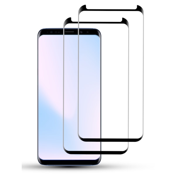 2-Pack Compatible with Samsung S8 Screen Protector - Tempered Glass 9H - Super Quality 3D