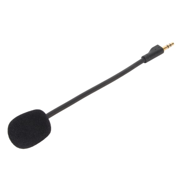 TIMH Mic Erstatning 3,5 mm roterbar gullbelagt plugg Fleksibel avtagbar spillmikrofon for Logitech G PRO X
