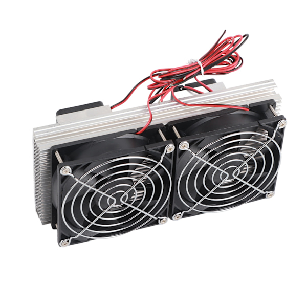 Peltier Kylsystem 12V 100W Liten Aluminiumlegering Snabb Kylning Halvledarkylsystem för Husdjurssäng Kylskåp