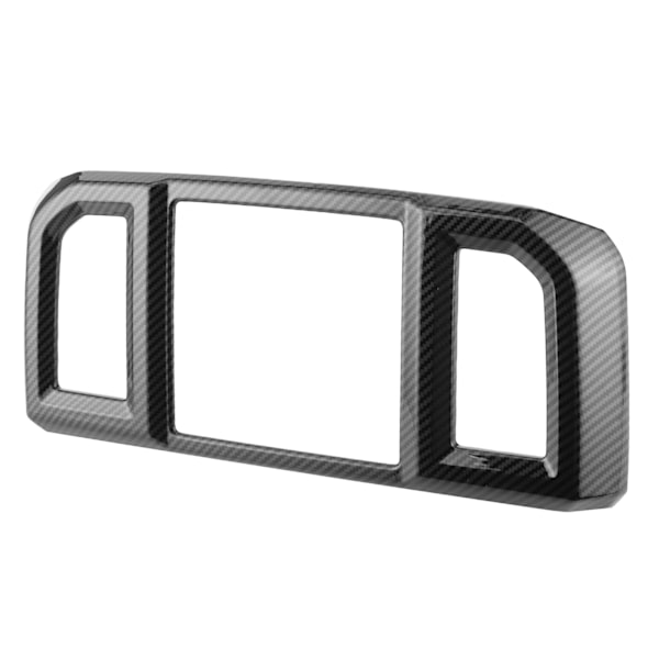Bakre Luftutloppsventilramsskydd Kolfiber Stil Inre Trim Passar för Ford F150 2015‑2020