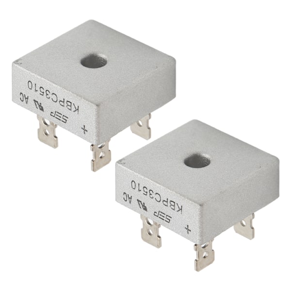 2 stk. Club Car Likeretter 1022735‑01 Udskiftning til Club Car 35A Power Drive 2 Ladere til Mac-lader