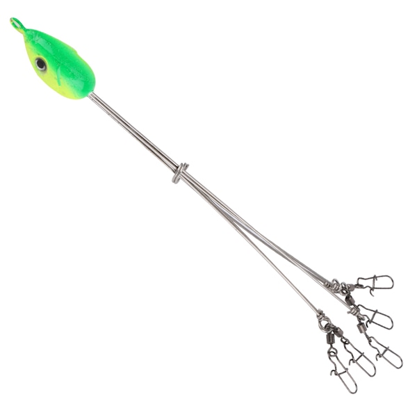 5 Arms Alabama Umbrella Jig Head Fiskegrej Agns Fiske Lokker Med Snap Swivels (2#)