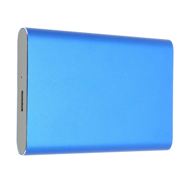 Ekstern harddisk med høy hastighet USB3.0 Ultra tynn CNC-bearbeiding Bærbar ekstern HDD for datamaskiner TV-er mobiltelefoner Bleu 500 Go